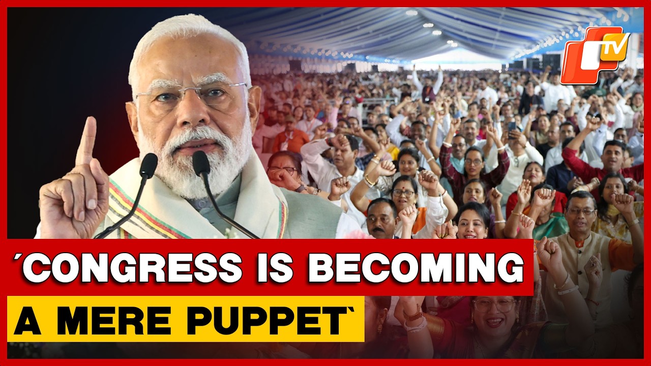 PM Modi Says Congress Acting As ‘Puppet’ Of Forces Against India’s Growth