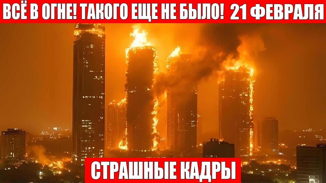 Новости Сегодня 21.02.2026 - Россия, Москва, Экстренный вызов новый выпуск, Катаклизмы, События Дня