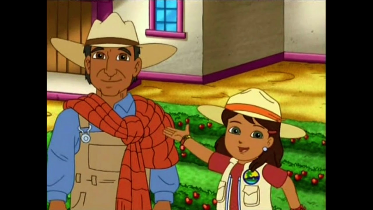 Go Diego Go - The windy wind blows the strawberries away 🍓🍓🍓🍓🌪🌬