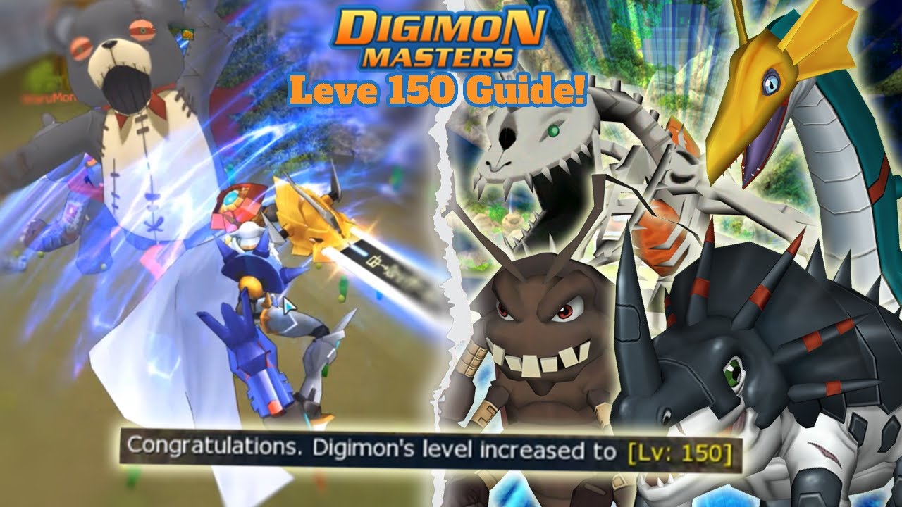 Руководство по повышению уровня DMO до 150+! - Digimon Masters Online NADMO