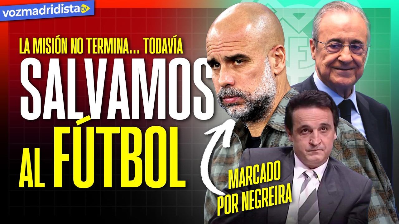 ✅El Madrid SALVA AL FÚTBOL contra un Guardiola MARCADO por NEGREIRA❌