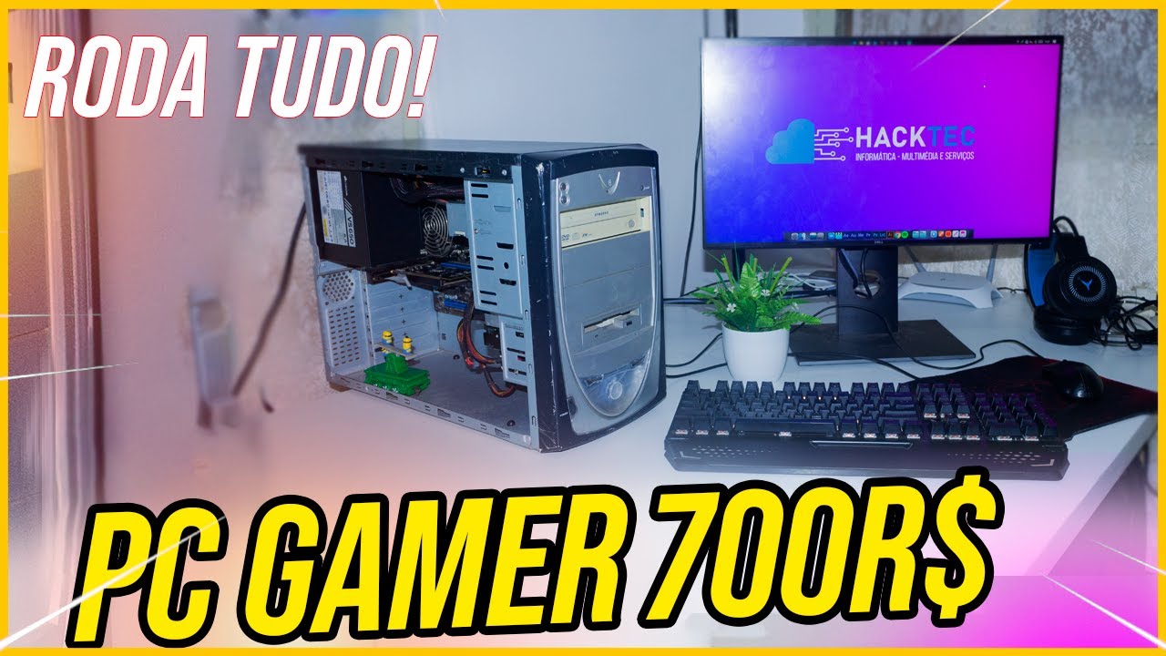 COMO MONTAR UM PC GAMER BARATO PARA EDICÃO E JOGOS QUE RODA TUDO!