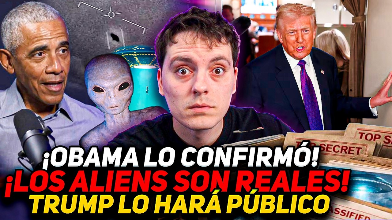 TRUMP critica a OBAMA por Filtrar informacion sobre ALIENS!!!