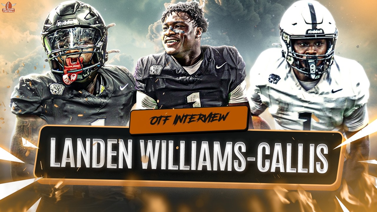OTF INTERVIEW: 2027 STUD RB Landen Williams-Callis! | Texas Longhorns Football | Recruiting