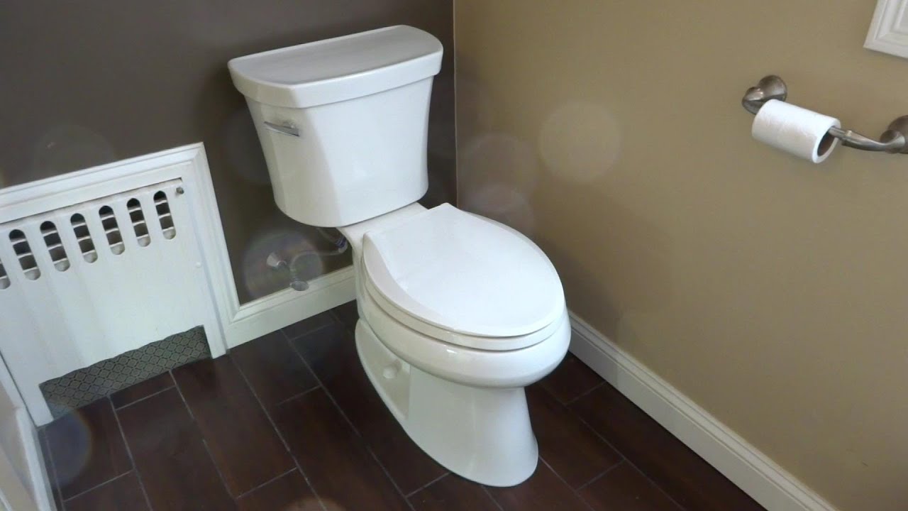 TOILET LOOSE ON FLOOR