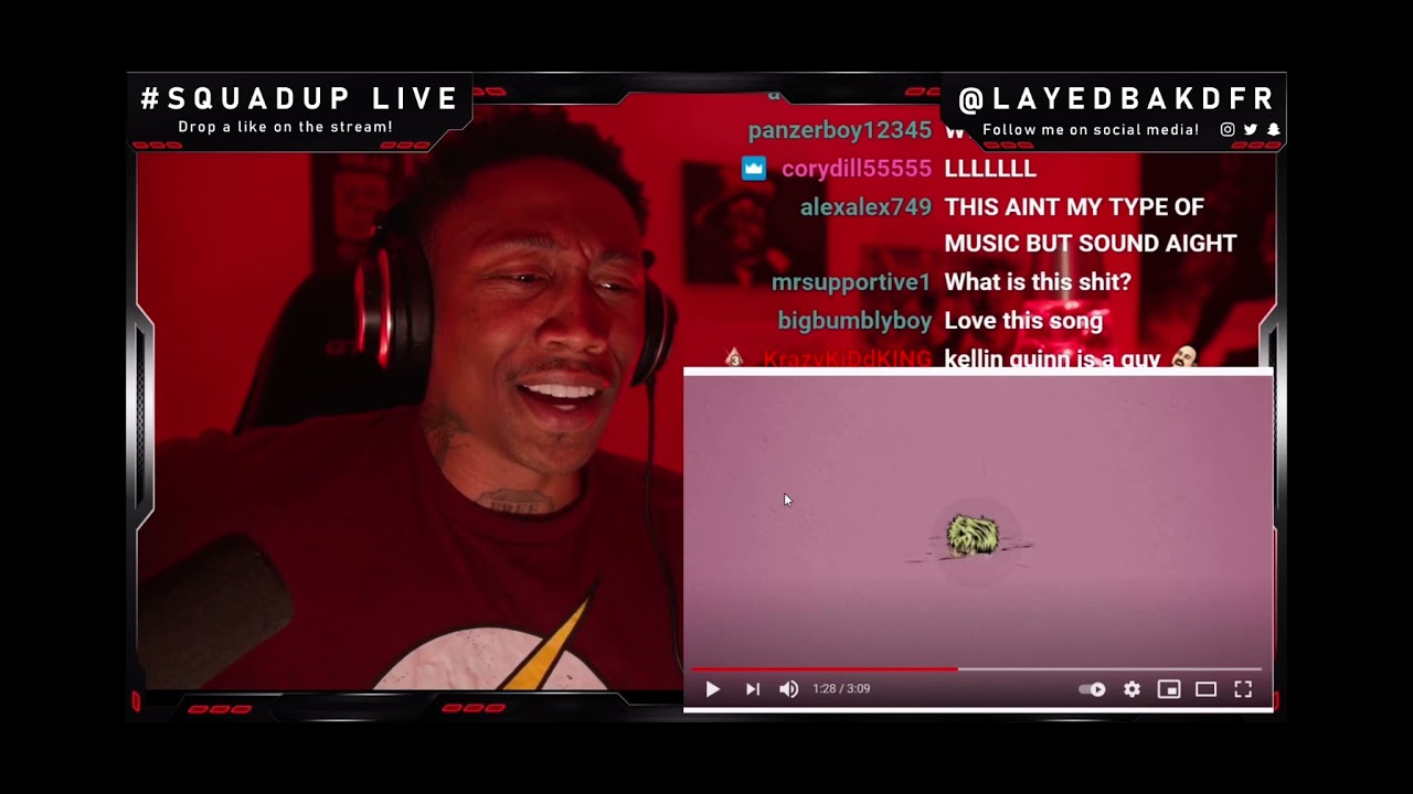 LayedBakDFR reacts to Machine Gun Kelly Love Race
