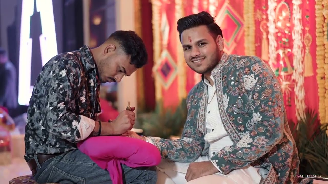 Ayush - Mehndi & Bhaat Ceremony | @StudioKellyPhotography 