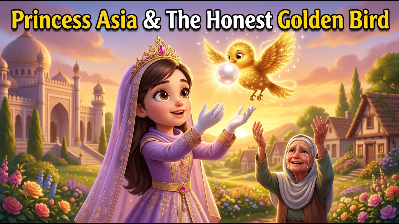 Princess Asia and the Honest Golden Bird | English Stories |Stories for Teenagers|Twinkle Adventures