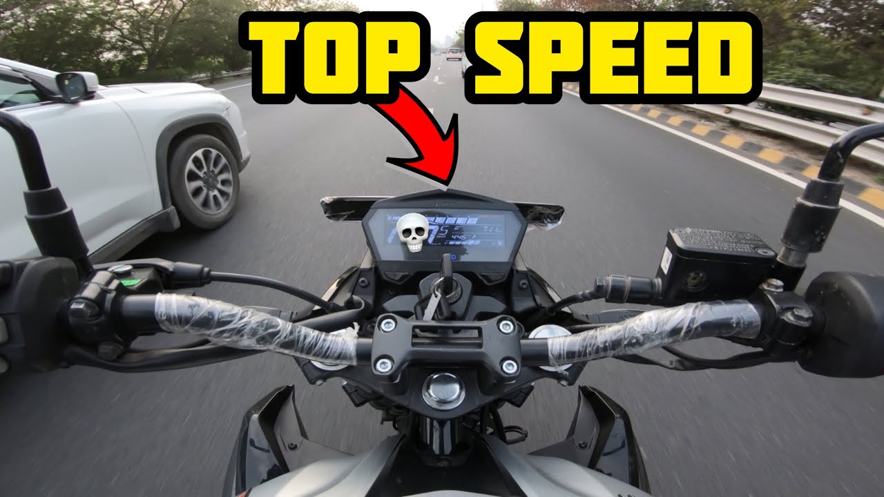 Hero Xtreme 125R Top Speed 💀 Full Throttle Speed Run