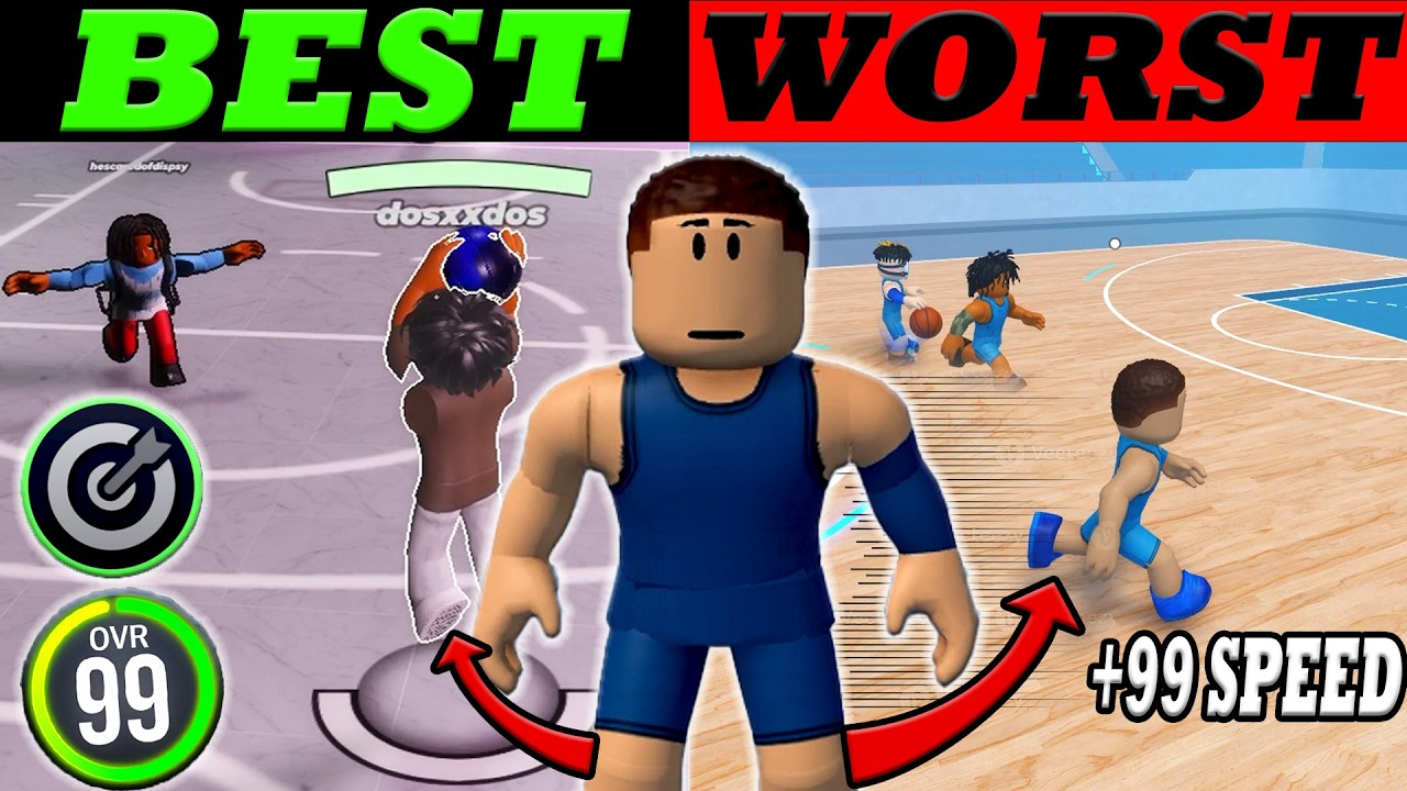 RATING THE BEST WORST ROBLOX BASKETBALL GAMES