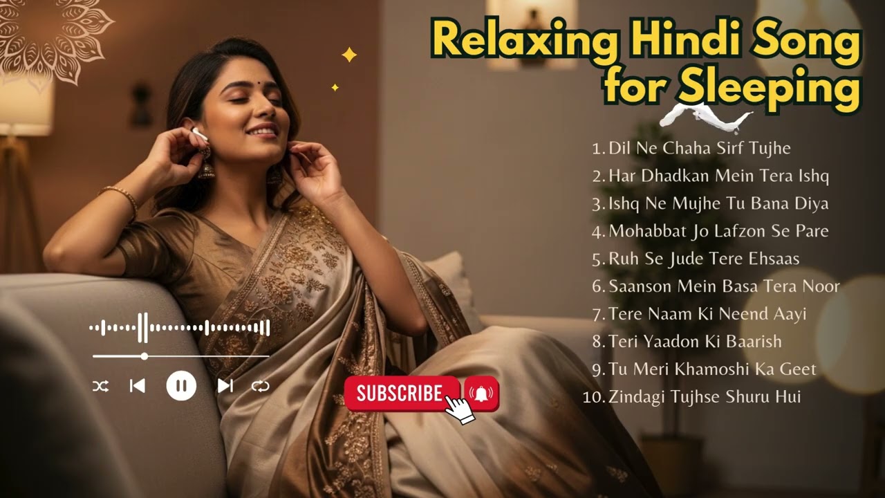 Hindi Love Songs for Chill & Sleep 🌙 | Soft & Calm Bollywood Music