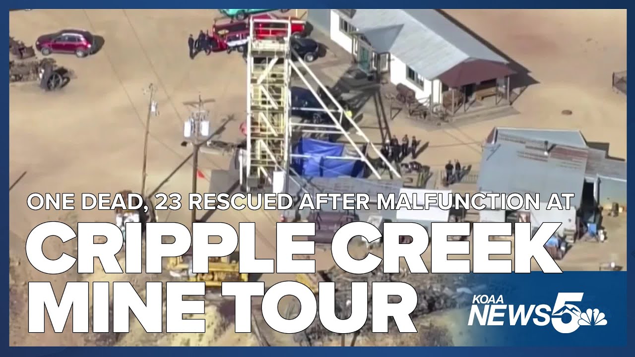 One dead, more than 20 rescued after equipment malfunction at Cripple Creek mine tour