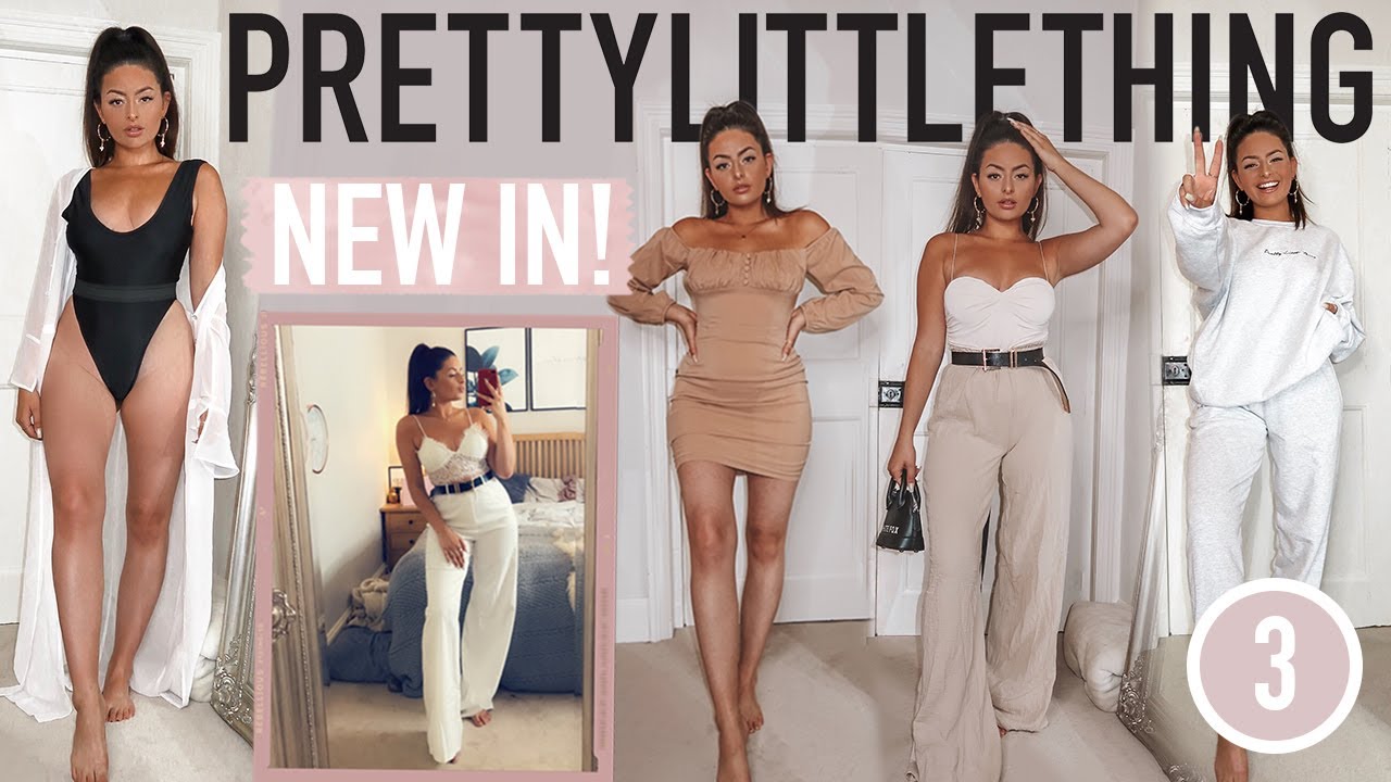 HUGE £590 PRETTY LITTLE THING TRY ON HAUL ft. 30 ITEMS! SPRING/SUMMER · Day 3 | Emily Philpott
