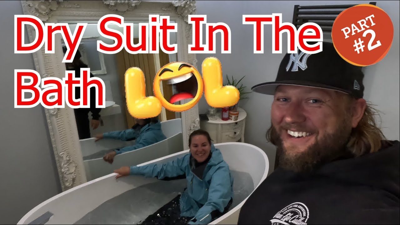 Dry Suits In The Bath - Loch Lomond Adventure