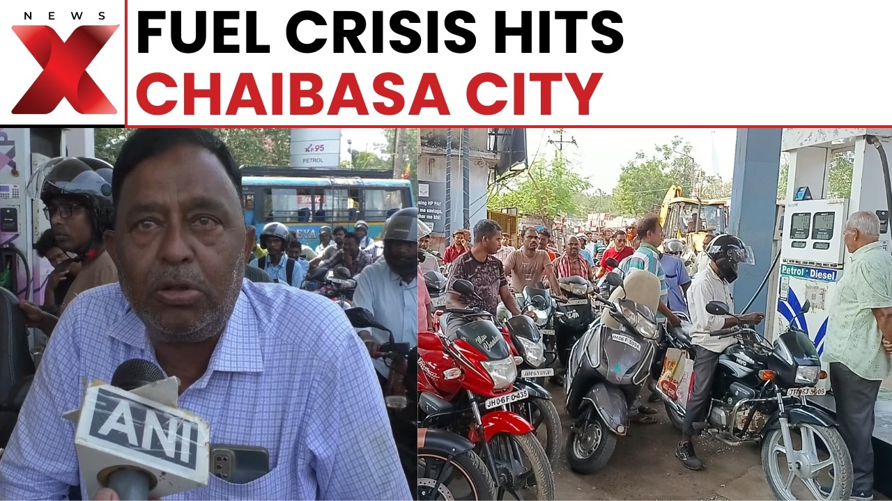 Fuel Shortage Hits Chaibasa, Long Queues as Petrol-Diesel Crisis Worsens | Latest News | NewsX