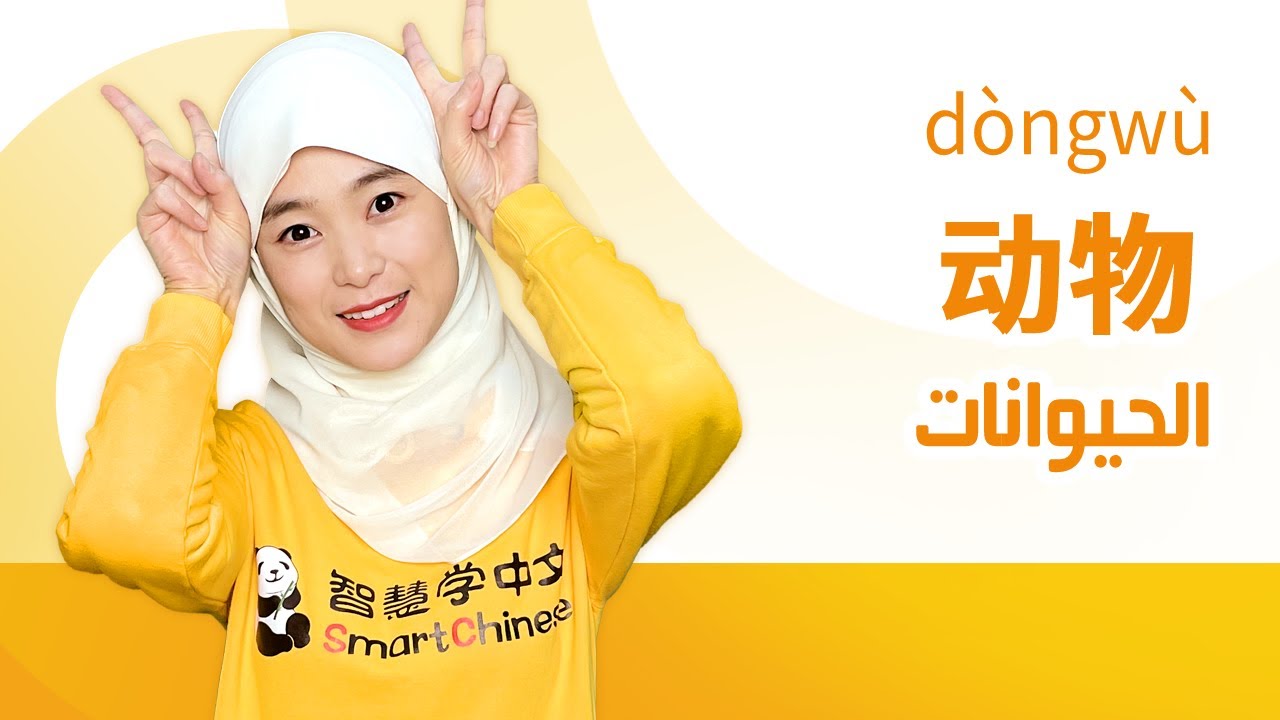 🐑 تعلم اللغة الصينية مع التعليم الذكي للغة الصينية - الحيوانات ⭐
