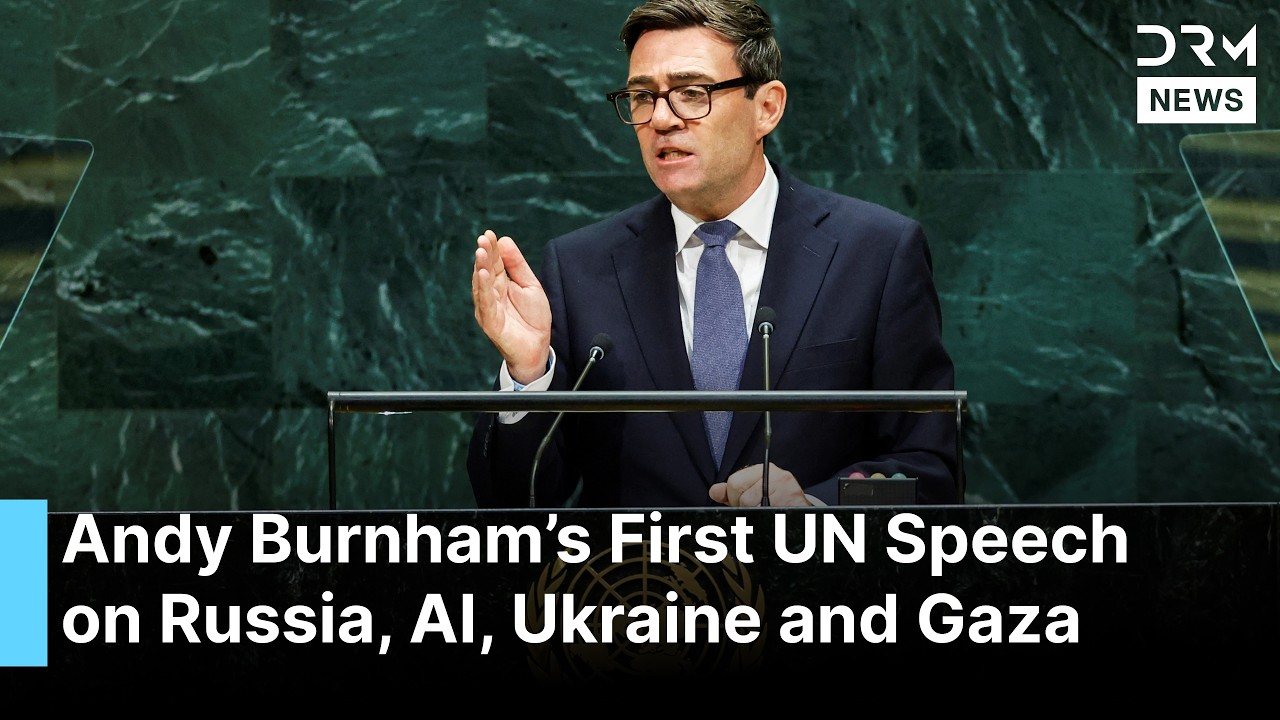 FULL SPEECH: UK PM Burnham Targets Russia, Backs Ukraine and Slams Israel at UNGA | AC1G