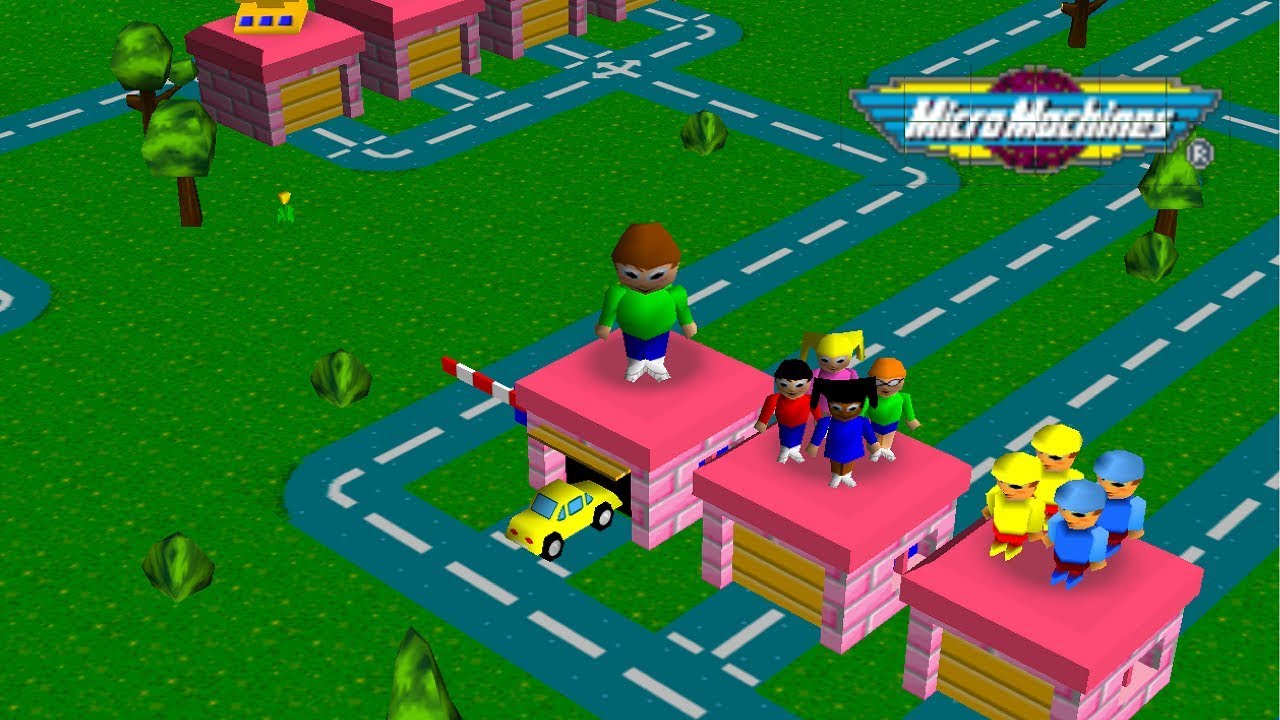 N64 Longplay #8: Micro Machines 64 Turbo