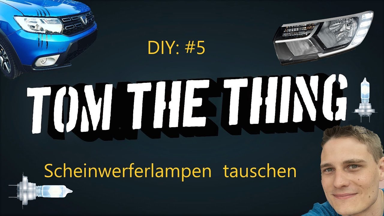 Dacia Sandero Stepway II Tutorial #5 Scheinwerferlampen