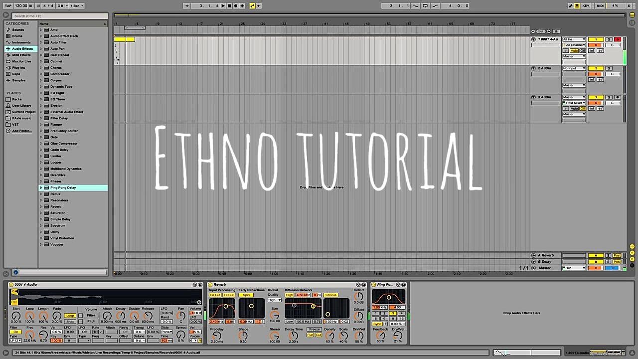 How to create an ethno instrument in Ableton Live