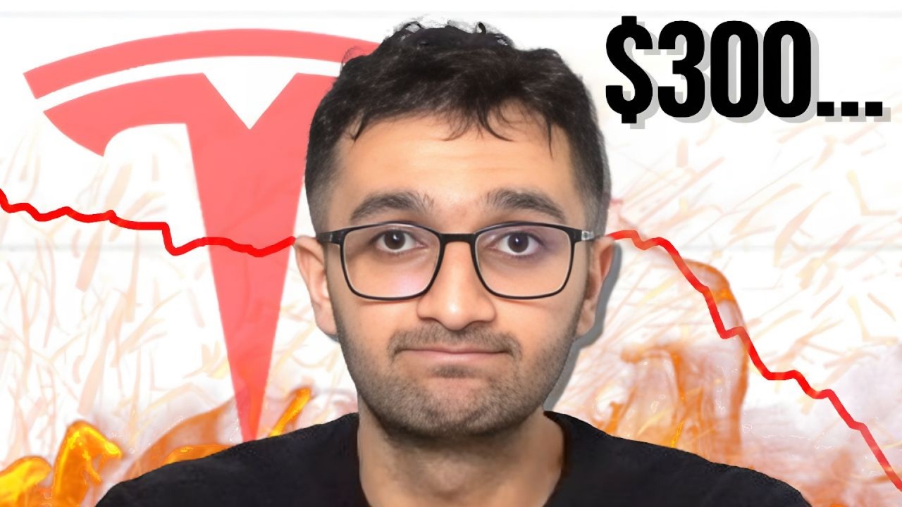 Почему акции Tesla так резко упали... (И дойдут ли они до 300 долларов?)