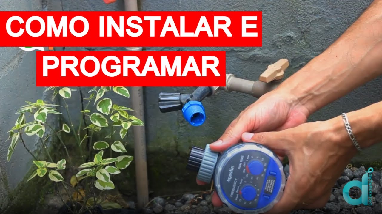 Como montar e programar Timer Temporizador Controlador Para Torneira