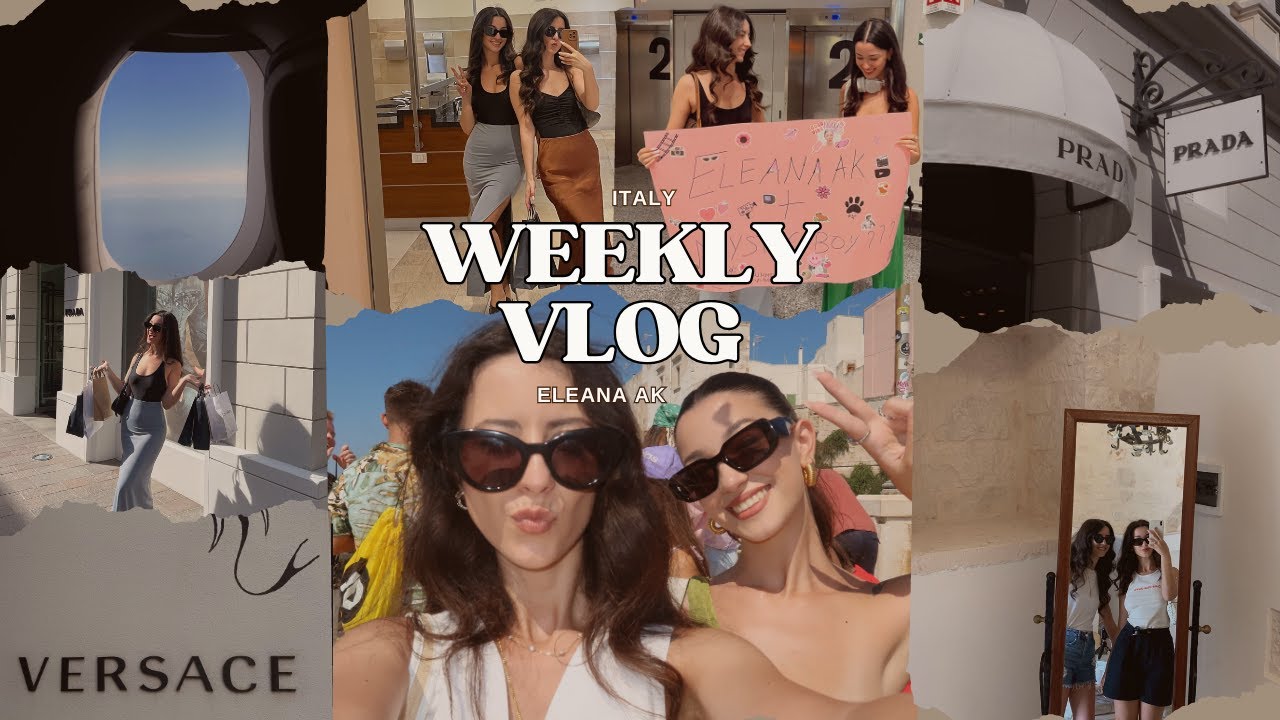 MOTRAT AK U RIBASHKUAN | ITALY VLOG PART 1 | @ANGELAAK  @eleana_ak