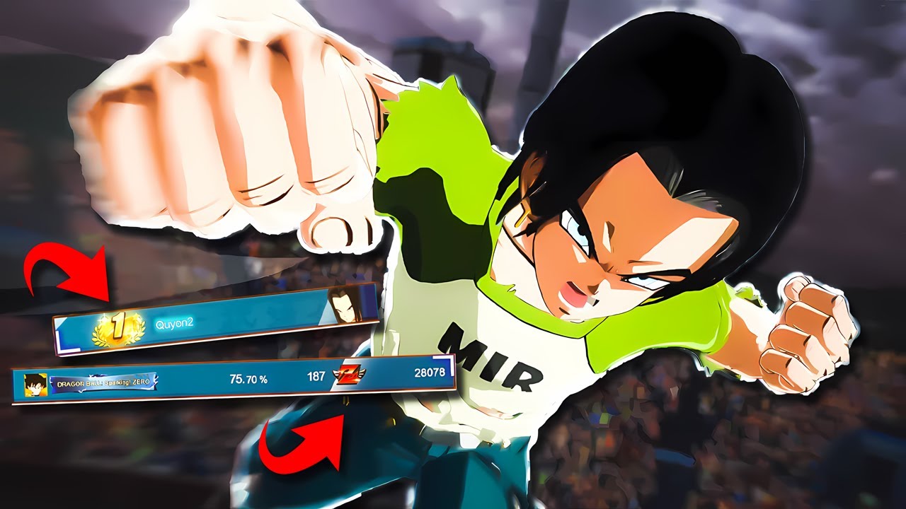 Как выглядит лучшая Android 17 в Dragon Ball Sparking Zero