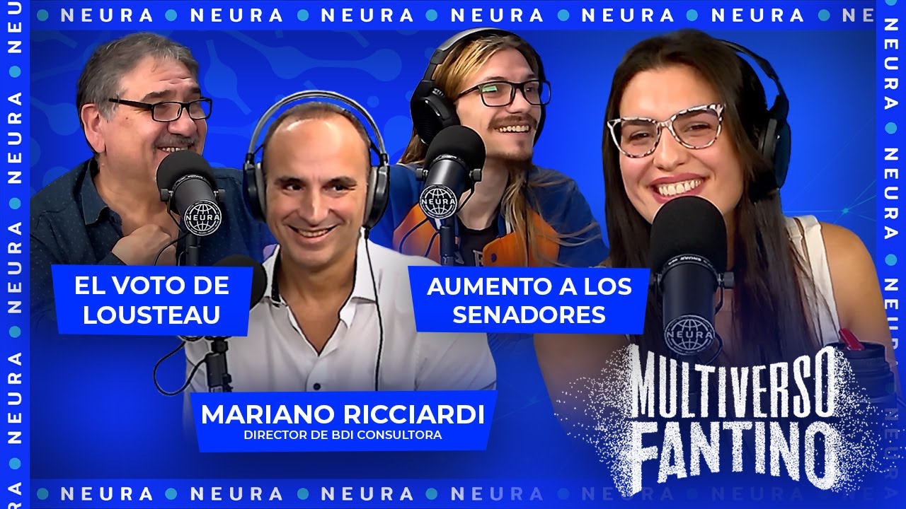 El voto de Lousteau y aumento a los senadores con Mariano Ricciardi | Multiverso Fantino - 18/04