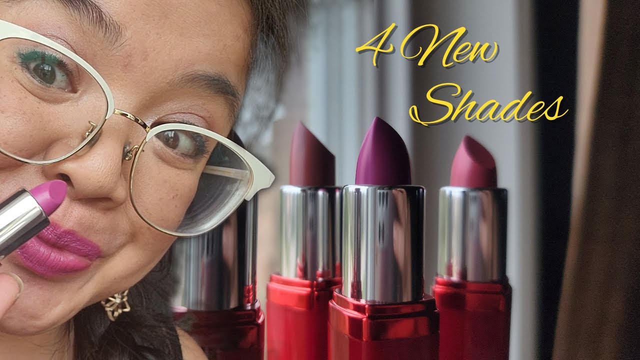 💄 Swatching Avon's Newest Lipstick Shades |Jessing Things Up