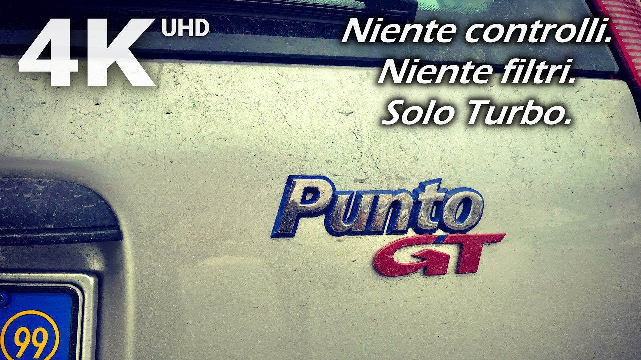 Ho guidato la FIAT PUNTO GT originale! Accelerazione | EPIC Turbo Sound | Onboard POV #puntogt
