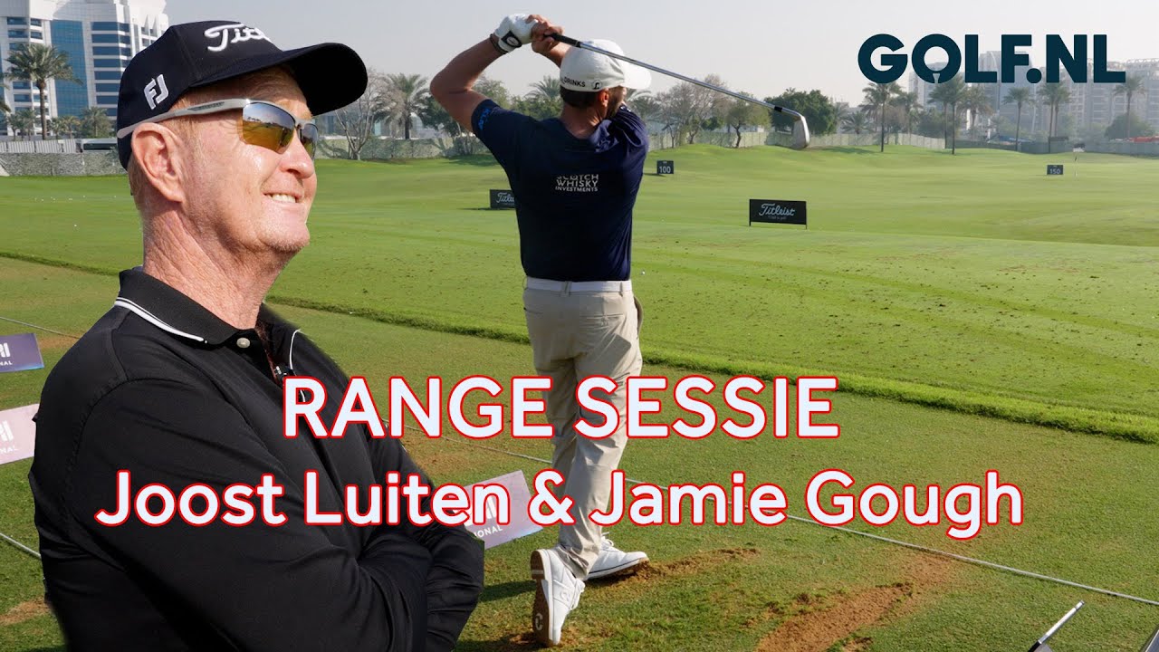 Behind the scenes op de drivingrange met Joost Luiten