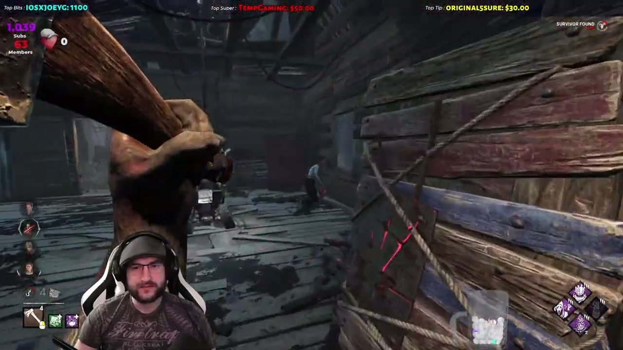 WHY IS HE T BAGGING?! Dead by Daylight