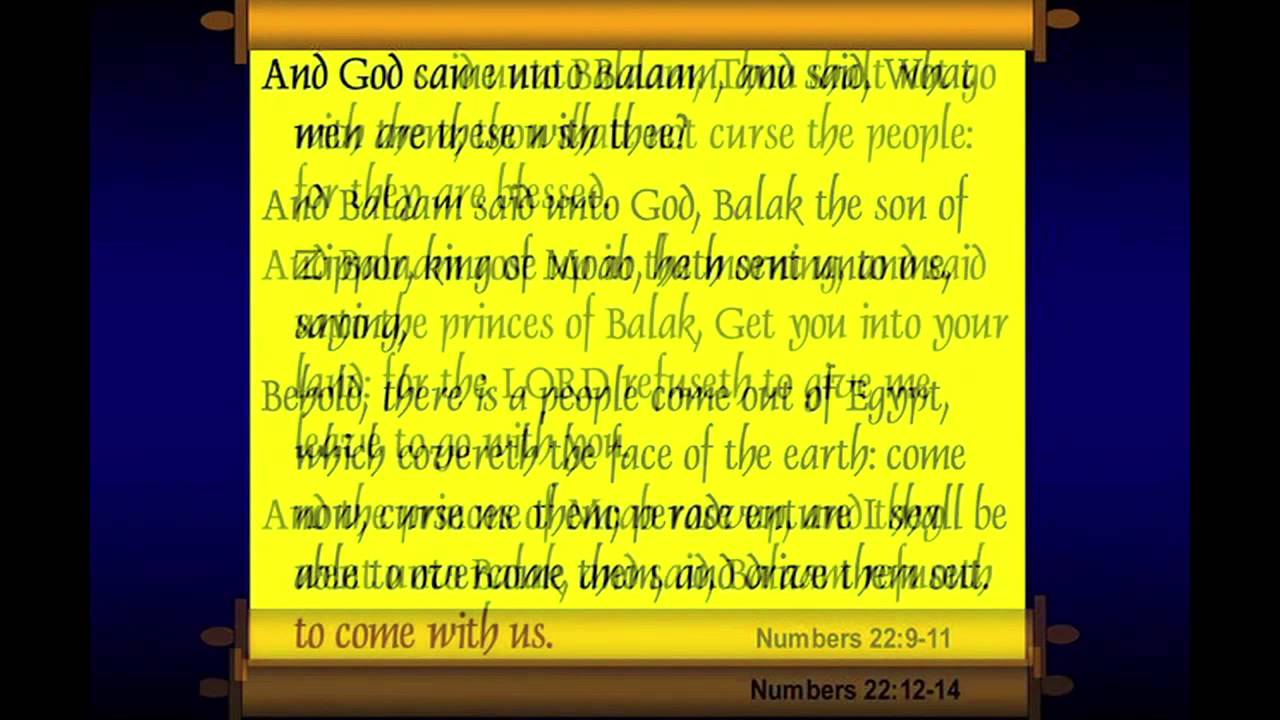 The Prophet Balaam Part 1 - Chuck Missler