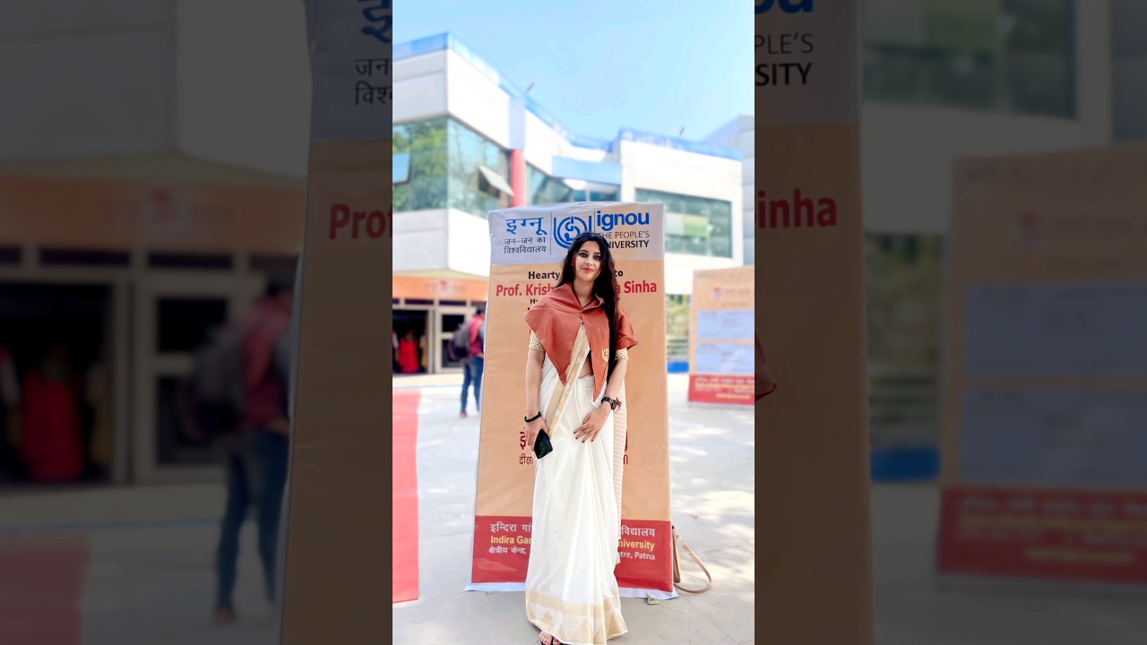IGNOU 37TH CONVOCATION Rc Patna 🎓 #shorts #ignou #degree #convocationday