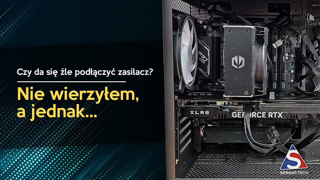 Czy da się źle podłączyć zasilacz? - Nie wierzyłem że tak można, a jednak..