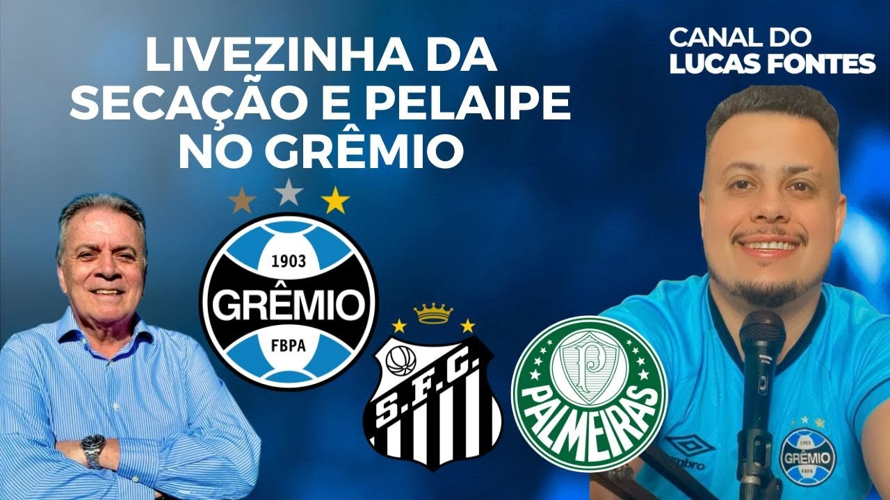 REACT AO VIVO SANTOS X PALMEIRAS | PELAIPE NO #GR&Ecirc;MIO