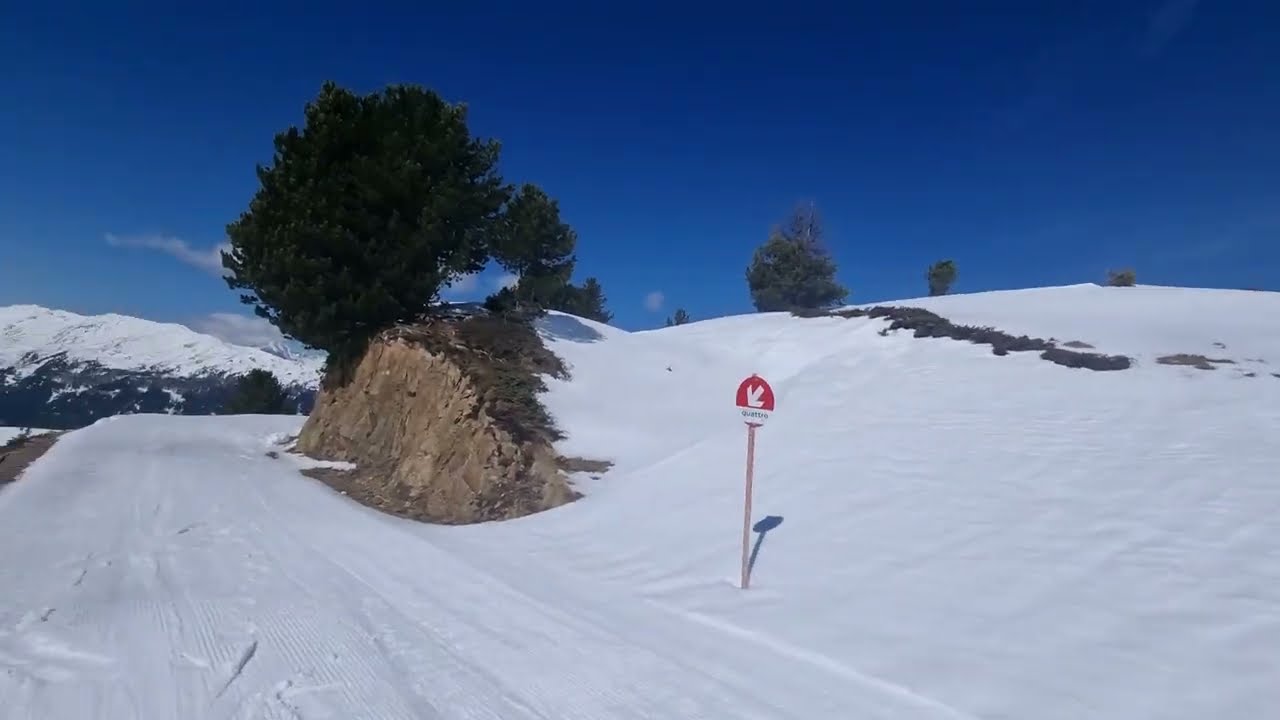 Pitztal ⛷️ Hochzeiger  Panorama Piste - Strecke ⛷️ März 2025 Österreich ⛷️ Skigebiet Urlaub