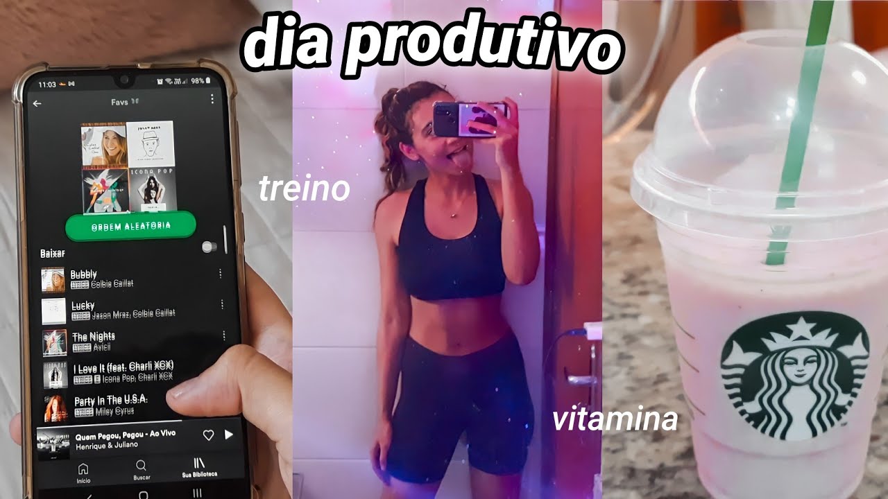 TENTANDO TER UM DIA PRODUTIVO COMIGO :)