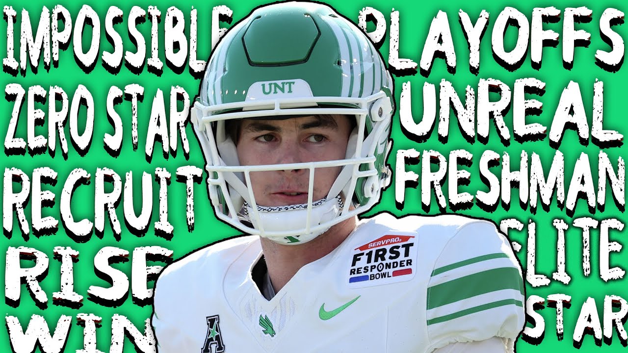 The IMPOSSIBLE Rise Of Drew Mestemaker (North Texas QB)