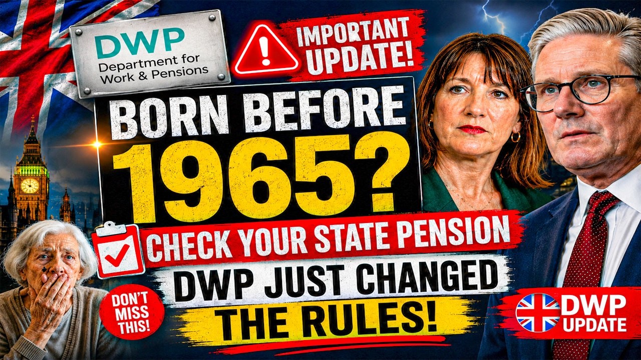 🚨 DWP Quietly Changed State Pension Rules &mdash; Born Before 1965? Check If You're Affected