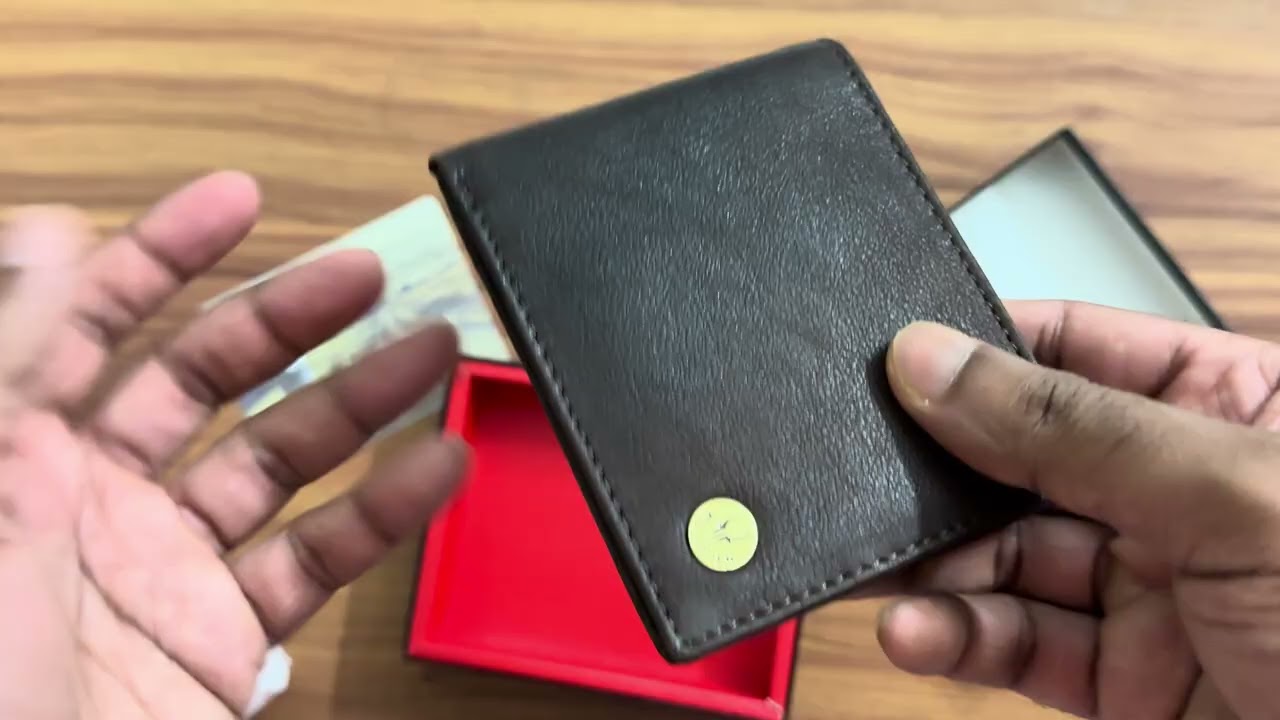 🔥Обзор мужского кожаного кошелька WildHorn с Rfid-защитой, цвет орех | Лучший кошелек 2025 года д...