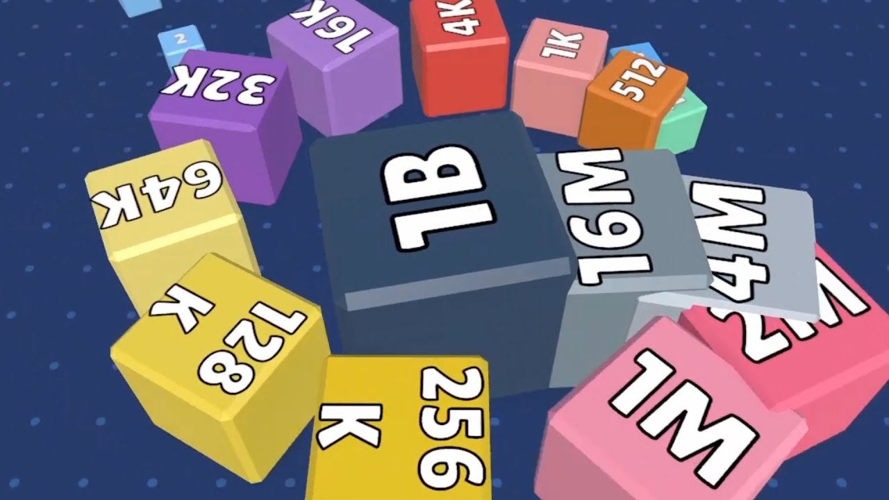 Cubes 2048.io Game HARD MODE🎲 How to play 🎲 Gameplay
