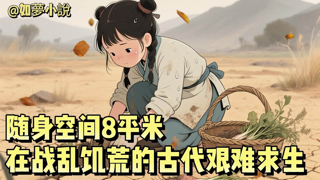 这是吃人的年代，麦子瘦削的脸上挂着两个拖着的眼袋，眼睛大的分明，嘴唇也干到一块一块的起皮，村里的井再过一个月就干枯了。麦子想活下去，就算这个世界很苦，万幸她手上还有一个八平方大的出租屋空间