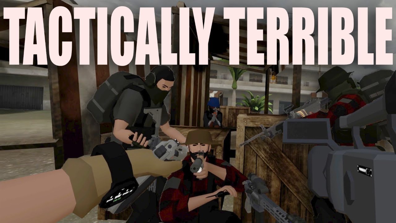 The HARDEST VR Game I Have EVER Played (Tactical Assualt VR)