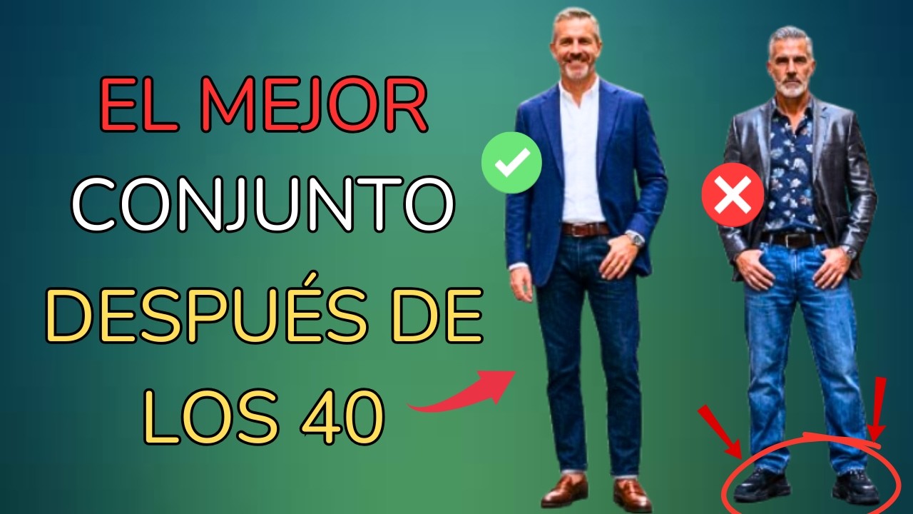 Blazer con Jeans: el conjunto que siempre funciona para hombres mayores de 40|Refinamiento Masculino