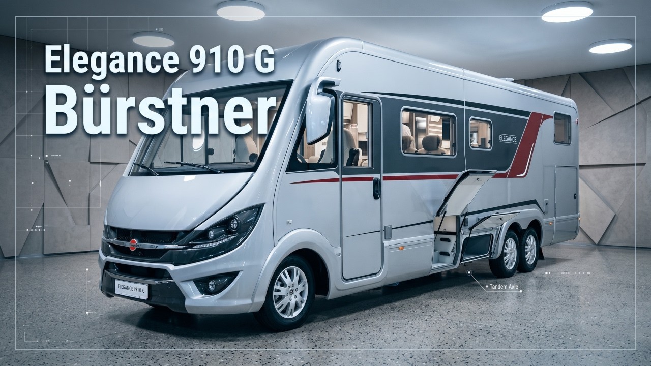 2025 Bürstner Elegance 910 G: Luxury Motorhome Interior, Exterior Features & Price