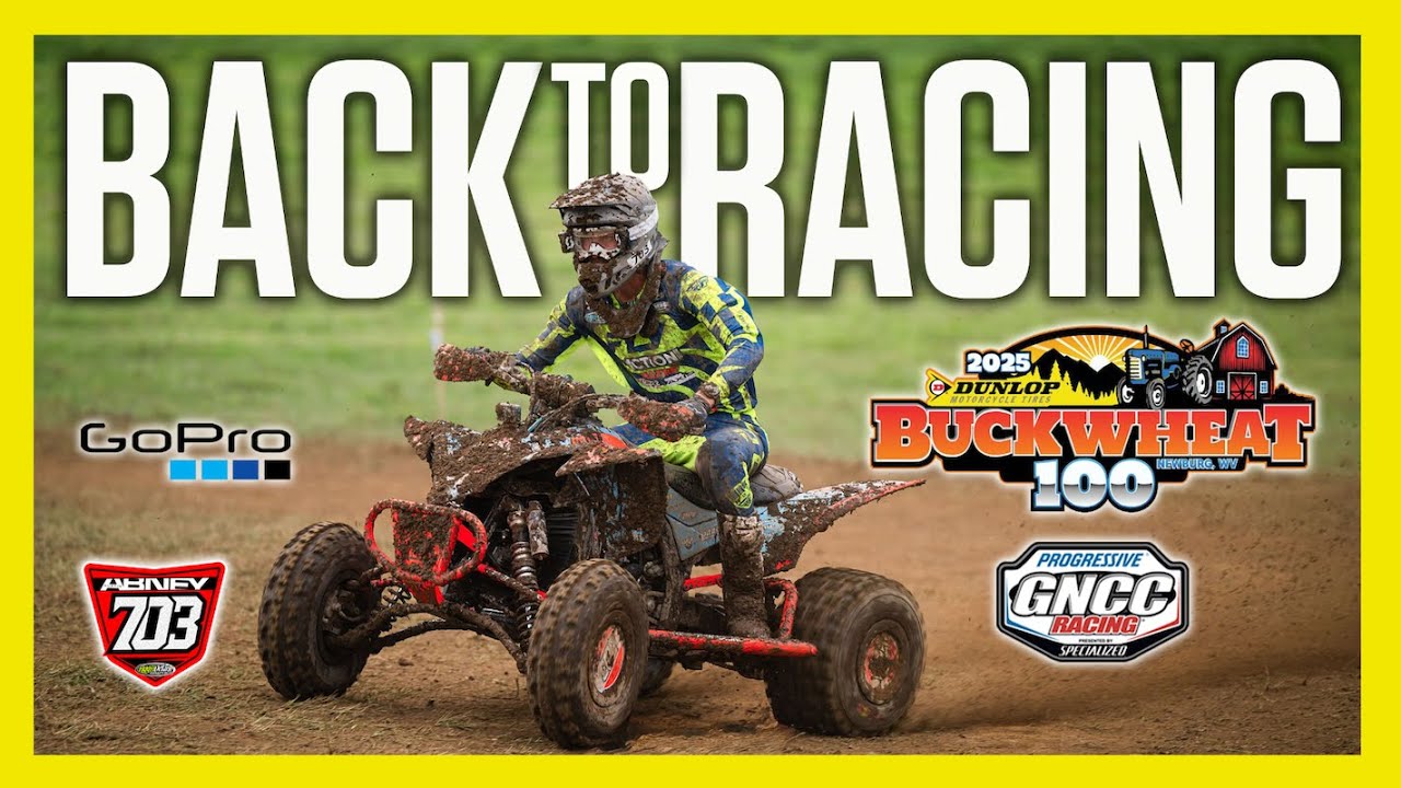 Summer break is over racing is back! Austin Abney POV GNCC Buckwheat