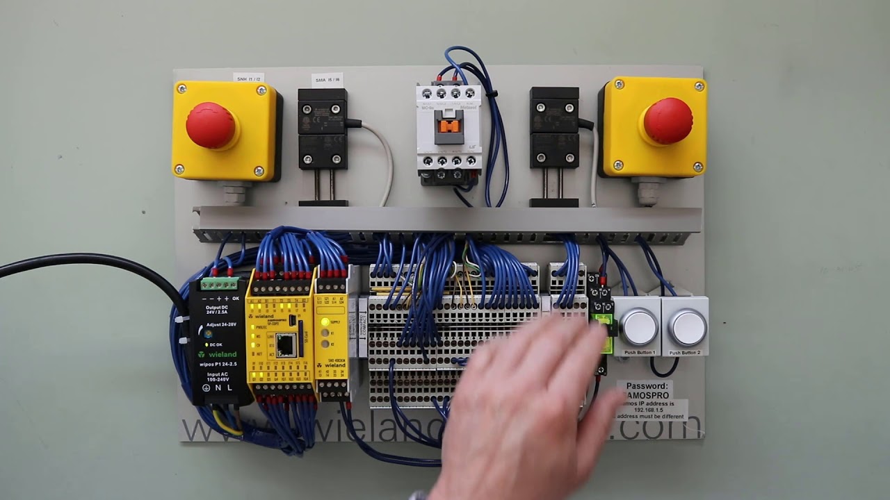 Universal Safety Relay by Wieland Electric - DC Controls