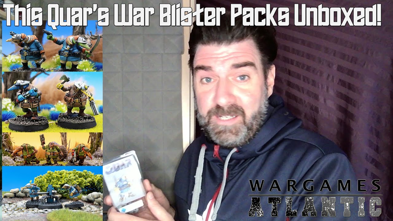 This Quar's War Blister Pack Unboxing - Officers, Trench Raiders, Big Guns!